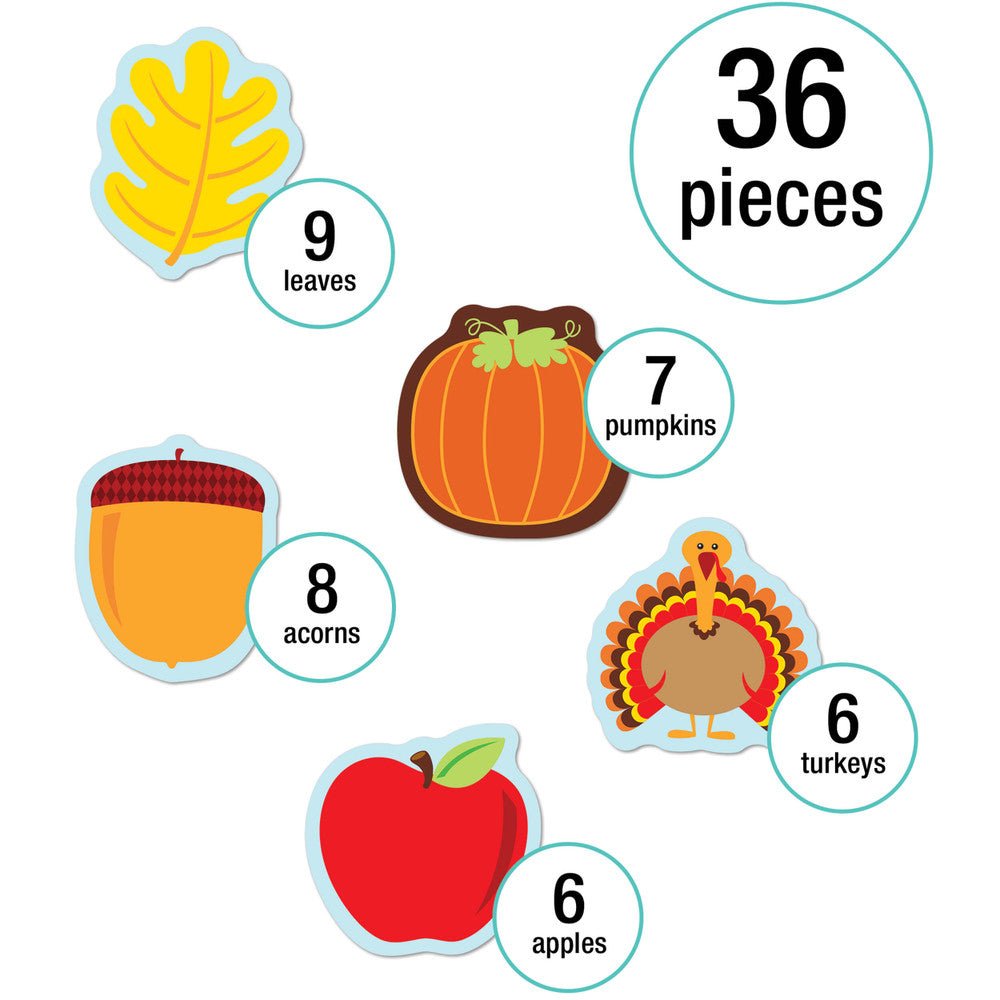 Fall Max Mini Cutouts-Mini Accents-Tools 4 Teaching-Classroom Decor and More