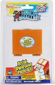 World's Smallest You Create - Water Color Kit-World's Smallest-Tools 4 Teaching-Classroom Decor and More