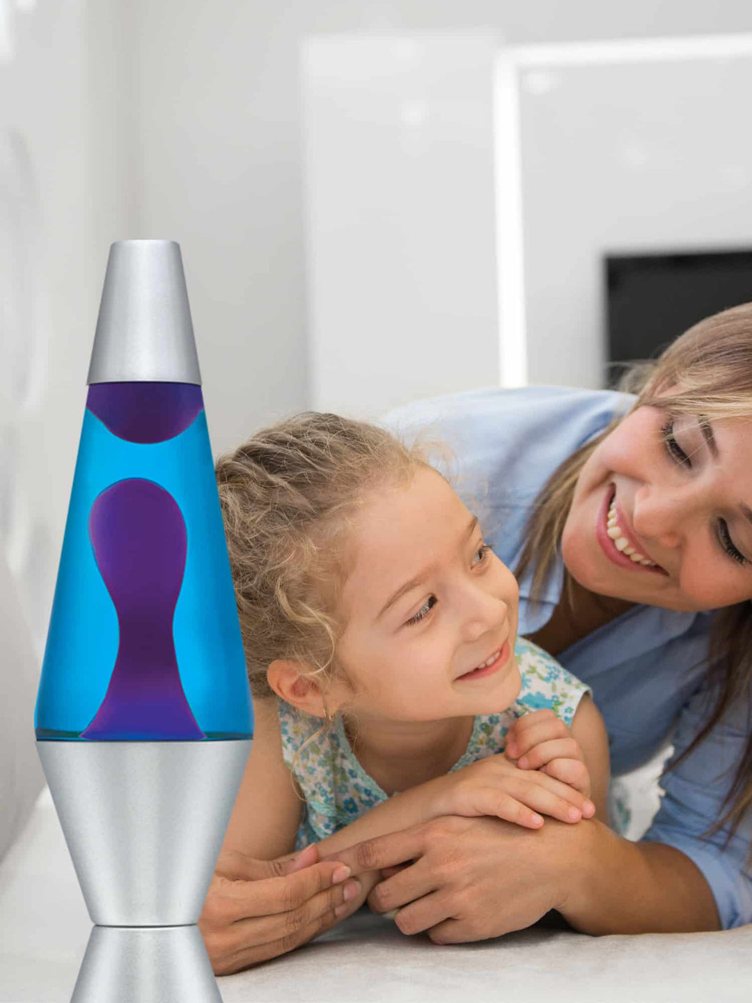14.5'' LAVA® Lamp - Purple wax / blue liquid-Lava-Tools 4 Teaching-Classroom Decor and More