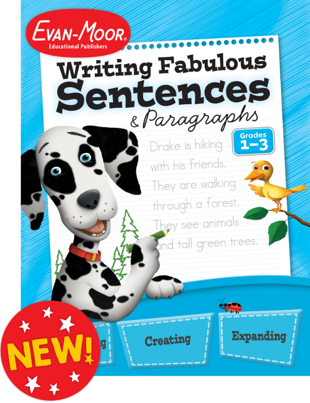 Writing Fabulous Sentences and Paragraphs Grades 1-3-ELA Books-Tools 4 Teaching-Classroom Decor and More