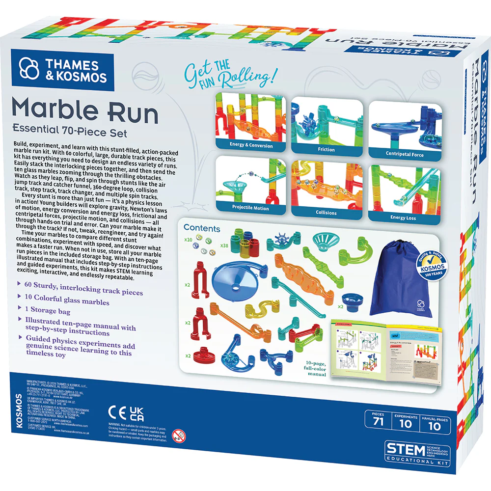 Marble Run- Essential 70 Piece Set
