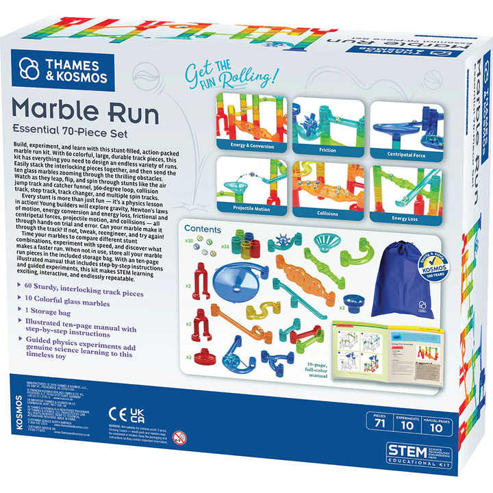 Marble Run- Essential 70 Piece Set