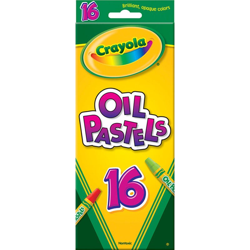 16 Oil Pastels-Art Supplies-Tools 4 Teaching-Classroom Decor and More