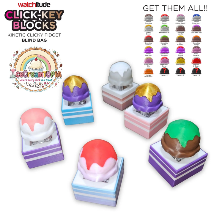 Click Key Blocks- Ice CreamTopia