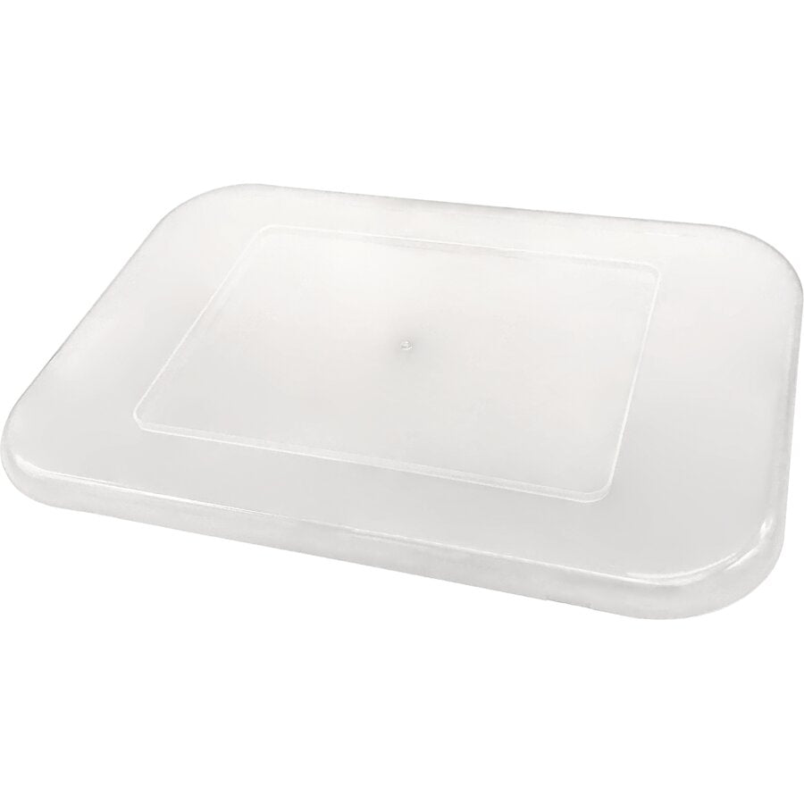 Small Plastic Storage Bin Lid - Clear - Tools 4 Teaching