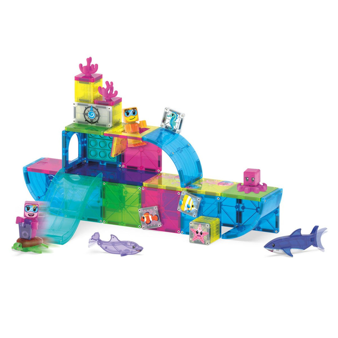 MAGNA-TILES® Undersea Adventure 58 Piece Set - Tools 4 Teaching