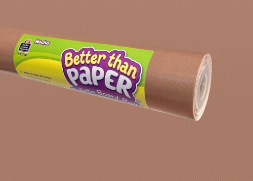 Better Than Paper® Bulletin Board Roll: Mocha-Bulletin Board Paper - Better Than Paper-Tools 4 Teaching-Classroom Decor and More