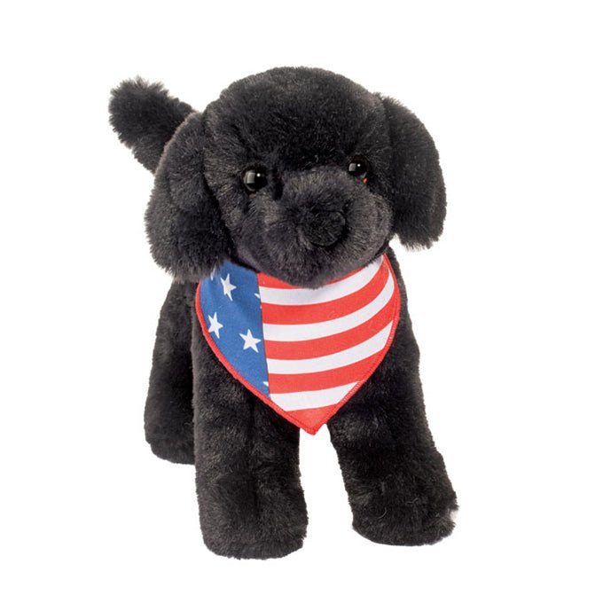 Liberty Black Lab w/Flag Bandana - Tools 4 Teaching