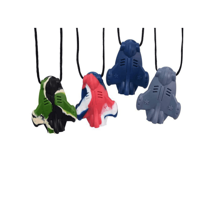 ChuBuddy® SpaceJet Chew Pendant (2.0) (Assorted) - Tools 4 Teaching