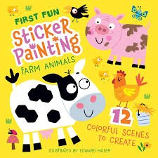 First Fun Sticker Painting Farm Animals-Activity Pads-Tools 4 Teaching-Classroom Decor and More