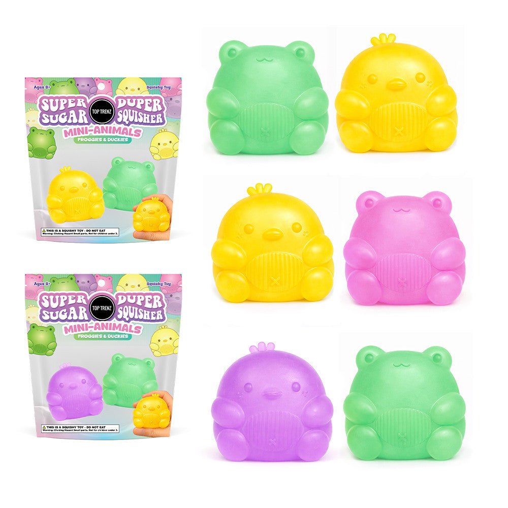Super Duper Sugar Squisher Mini Animals: Frogs &amp; Ducks - Tools 4 Teaching