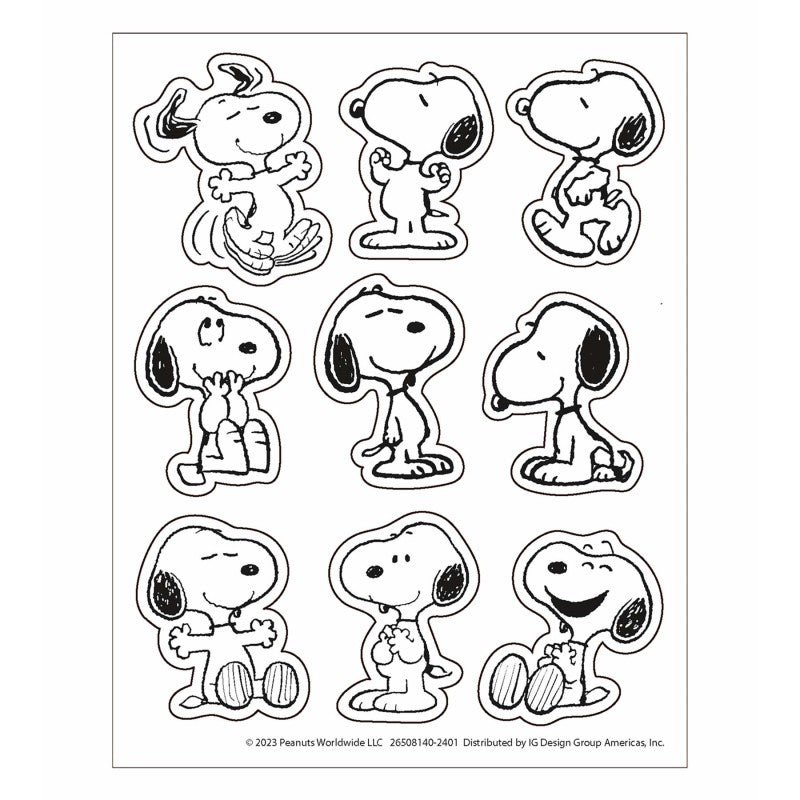 Peanuts Snoopy Giant Stickers-Stickers-Tools 4 Teaching-Classroom Decor and More
