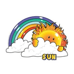 *Sun Vinyl Sticker-Space-Tools 4 Teaching-Classroom Decor and More
