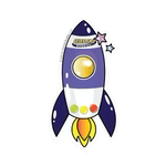 *Rocketship Vinyl Sticker-Space-Tools 4 Teaching-Classroom Decor and More