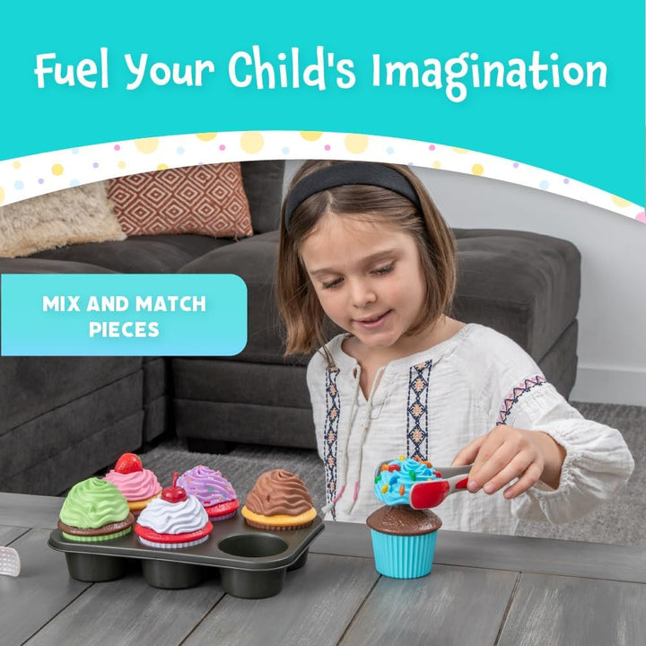 Magnetic Bake & Play Cupcake-Play Food-Tools 4 Teaching-Classroom Decor and More