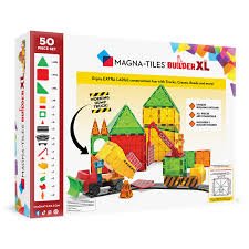 MAGNA TILES Builder XL trucks 50 piece set-Magnatiles-Tools 4 Teaching-Classroom Decor and More