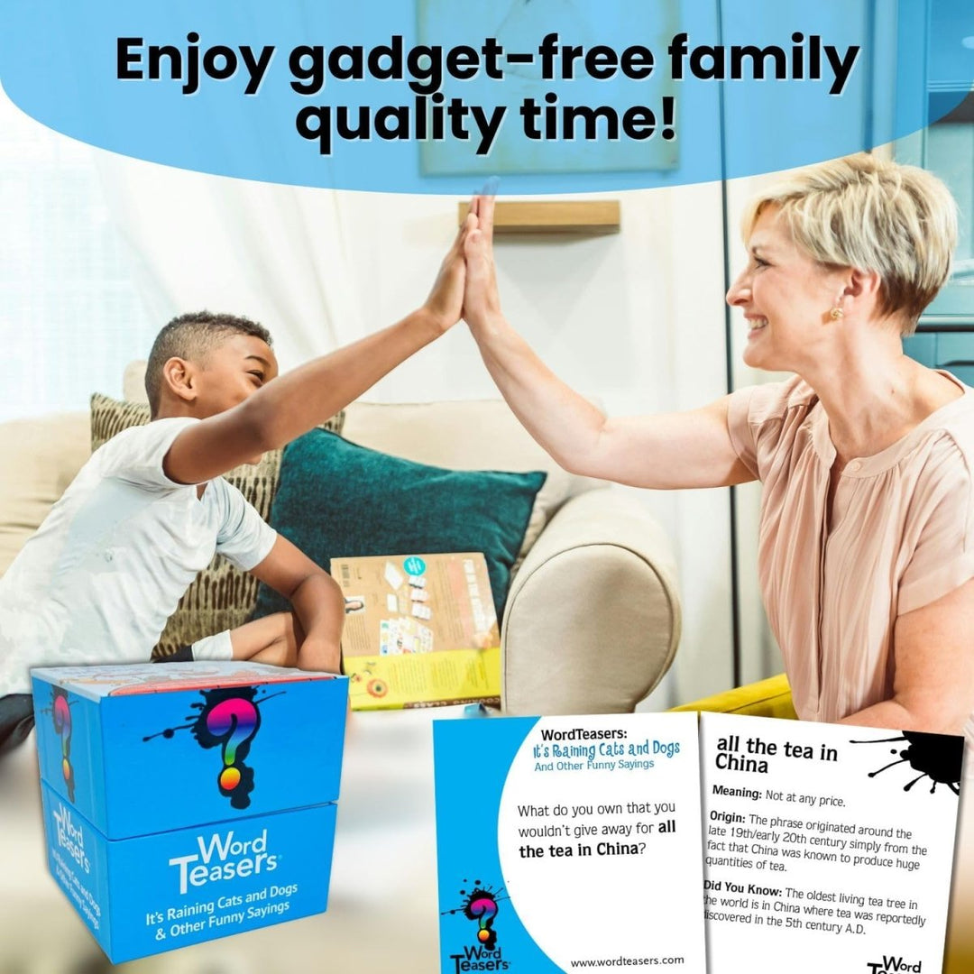 Word Teasers- It's Raining Cats and Dogs-Games-Tools 4 Teaching-Classroom Decor and More