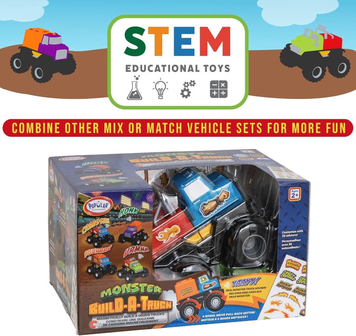 Magnetic Monster Build-A-Truck-Vehicles & Construction-Tools 4 Teaching-Classroom Decor and More