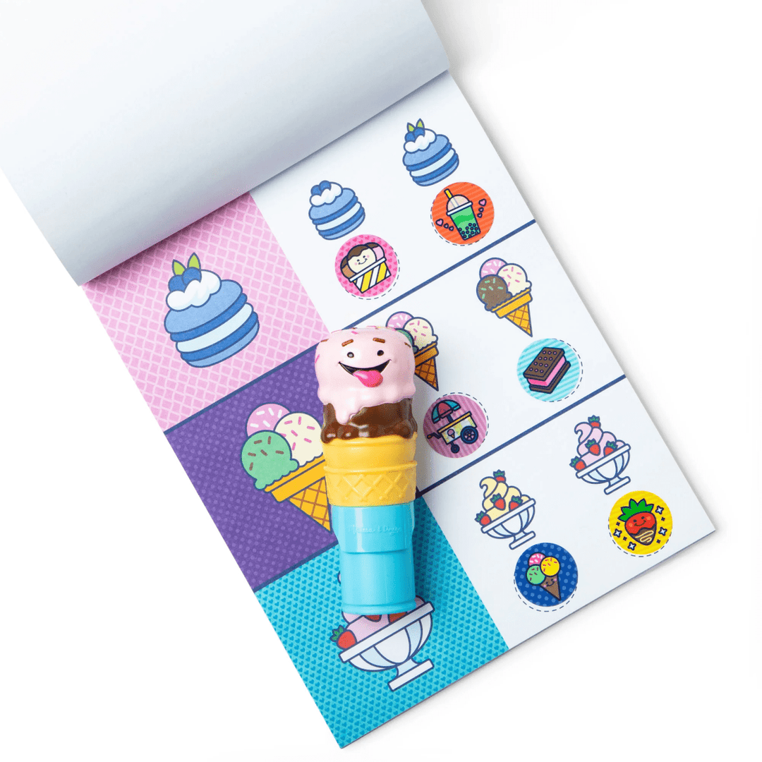 *Sticker Wow! Frosty Ice Cream-Activity Pads-Tools 4 Teaching-Classroom Decor and More