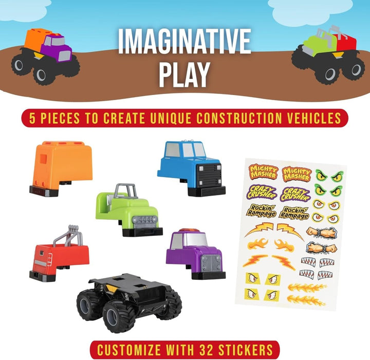 Magnetic Monster Build-A-Truck-Vehicles & Construction-Tools 4 Teaching-Classroom Decor and More
