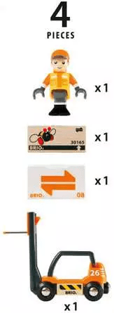 Brio Fork Lift-Vehicles & Construction-Tools 4 Teaching-Classroom Decor and More