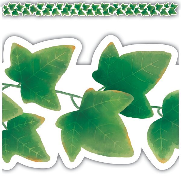 Ivy Die-Cut Border Trim-Borders-Tools 4 Teaching-Classroom Decor and More