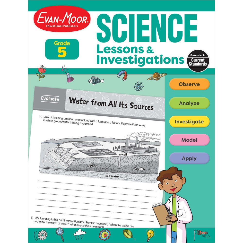 SCIENCE: Lessons and Investigations - Grade 5 Paperback - Tools 4 Teaching