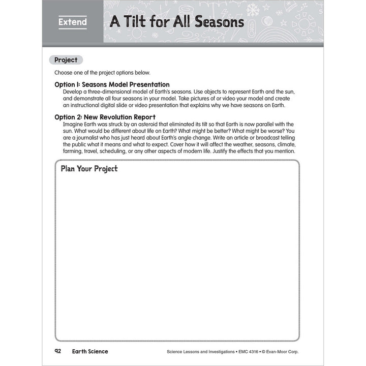 SCIENCE: Lessons and Investigations - Grade 6 Paperback - Tools 4 Teaching