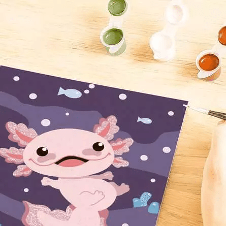 CreArt: Axolotl 5x7-Craft Activity-Tools 4 Teaching-Classroom Decor and More