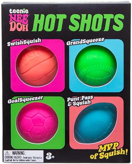 NeeDoh® Hot Shot Teenie-Fidgets-Tools 4 Teaching-Classroom Decor and More