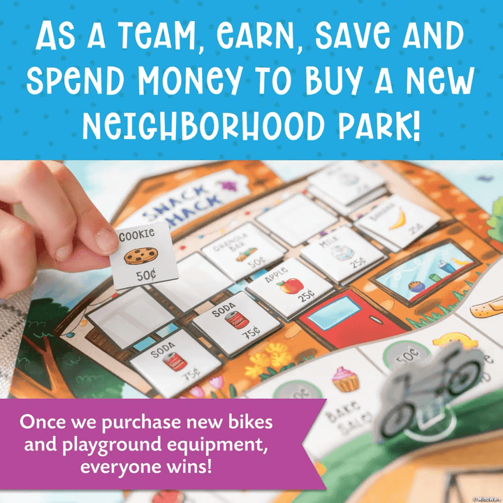 Money Bunch: Save, Spend, Share Peaceable Kingdom Cooperative Board Game - Tools 4 Teaching