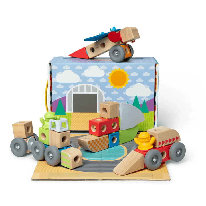 Blockables™ Vehicles Play Set-Building-Tools 4 Teaching-Classroom Decor and More