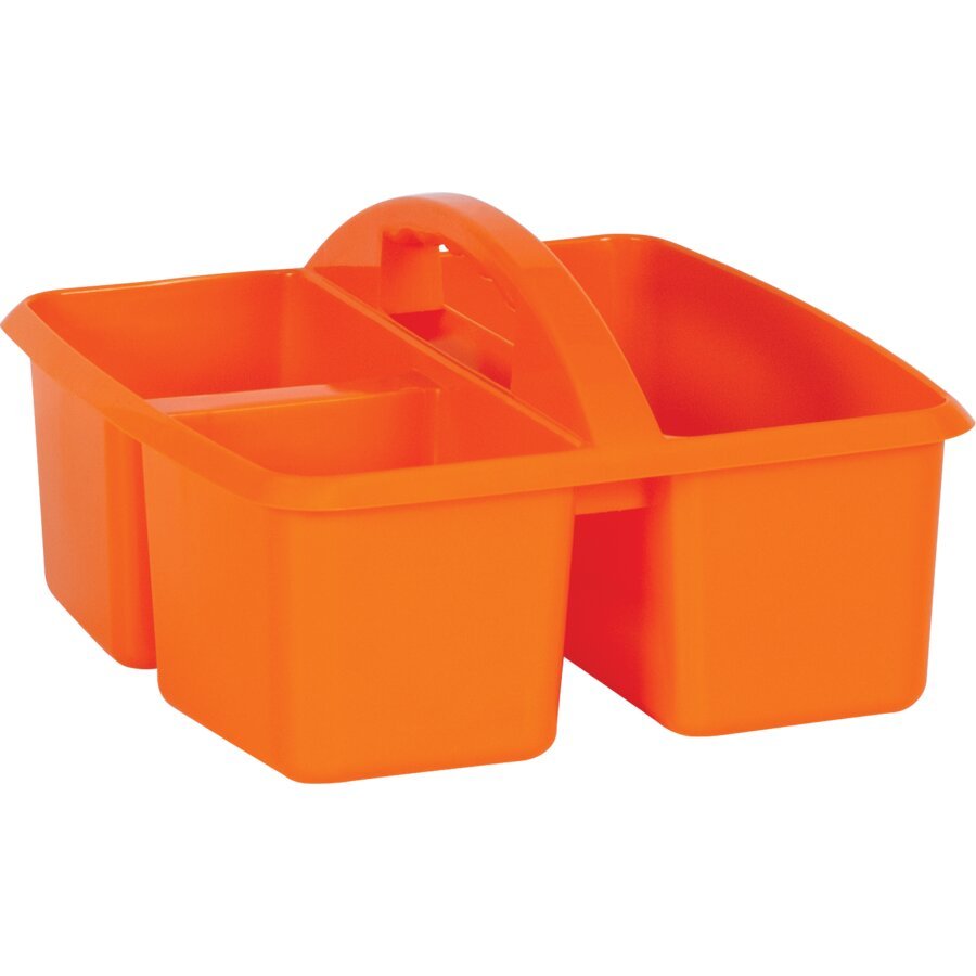 Plastic Storage Caddy - Orange - Tools 4 Teaching