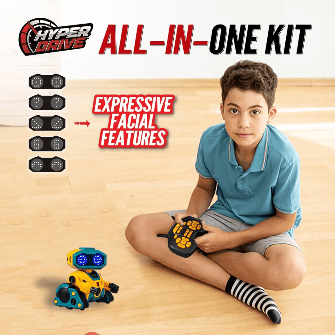 Hyper Drive Smart Bot RC-Vehicles & Construction-Tools 4 Teaching-Classroom Decor and More