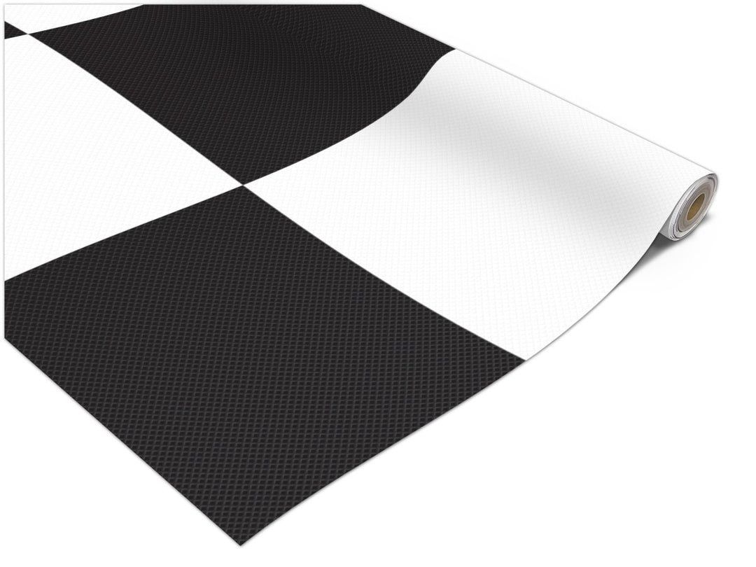 Better Than Paper® Bulletin Board Roll: Black and White Checkers - Tools 4 Teaching