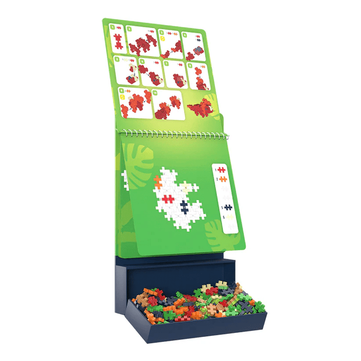 PLUS - PLUS® Puzzle by Number® Activity Pad - Dinosaurs - Tools 4 Teaching