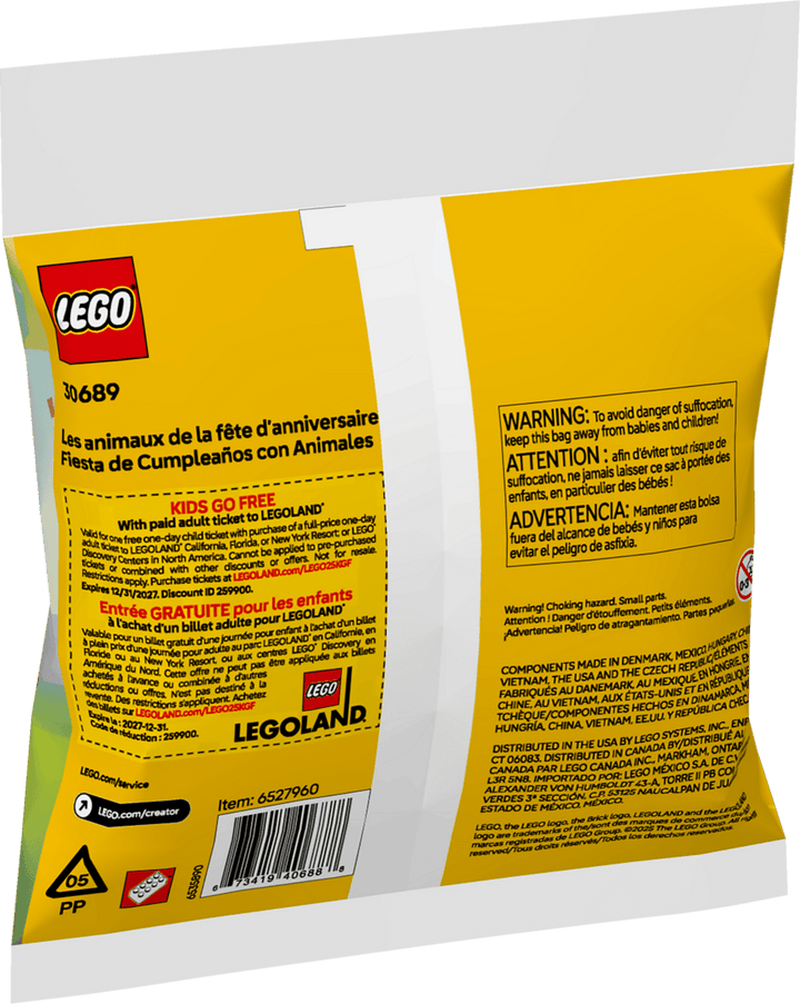 LEGO® Birthday Party Animals - Tools 4 Teaching