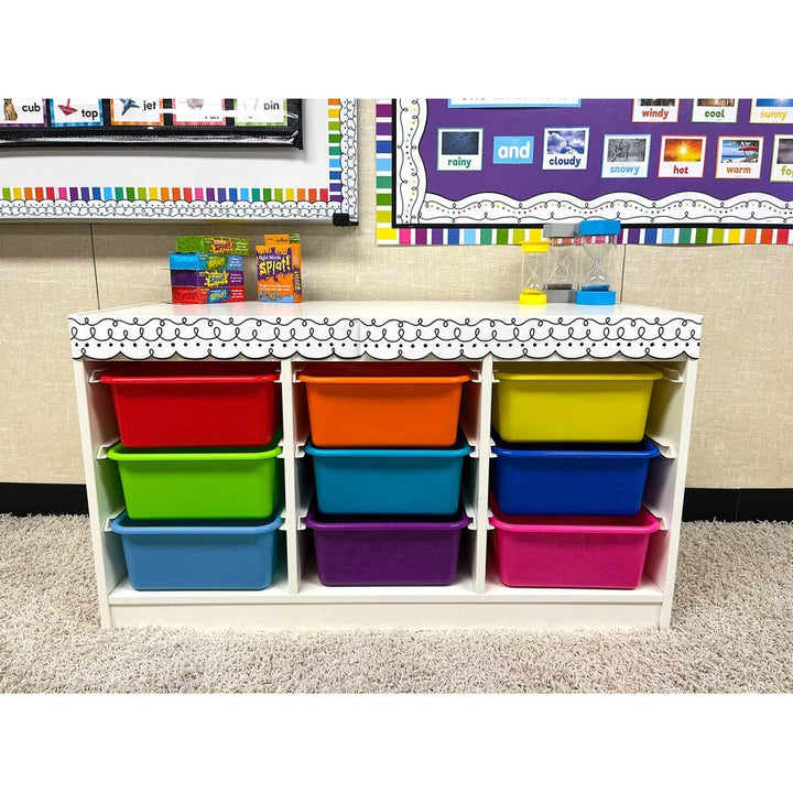 Small Plastic Storage Bin - Red - Tools 4 Teaching