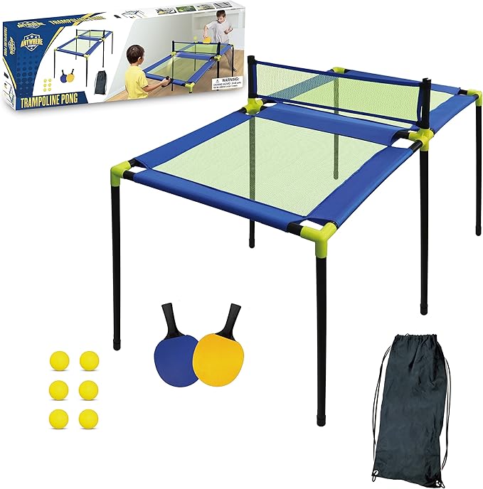 Trampoline Pong-Table Tennis Set-Active Play-Tools 4 Teaching-Classroom Decor and More