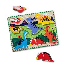Dinosaurs Chunky Puzzle - Tools 4 Teaching