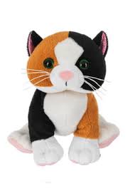 8.5" Webkinz Marble Cat Plush-Tools 4 Teaching-Classroom Decor and More