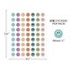 Calming Colors Smiley Faces Mini Stickers-Stickers-Tools 4 Teaching-Classroom Decor and More