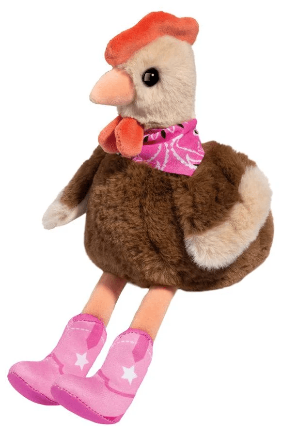 Cowgirl Chicken-Stuffed Animals & Plush-Tools 4 Teaching-Classroom Decor and More