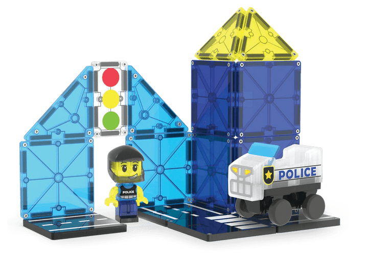 MagnaTiles- Police Patrol-Magnatiles-Tools 4 Teaching-Classroom Decor and More