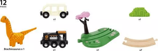 BRIO Dinosaur Circle Train Set-Vehicles & Construction-Tools 4 Teaching-Classroom Decor and More