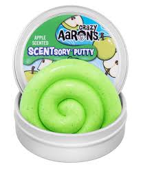 Crazy Aarons Scentsory Putty- Crisp Apple-Thinking Putty-Tools 4 Teaching-Classroom Decor and More