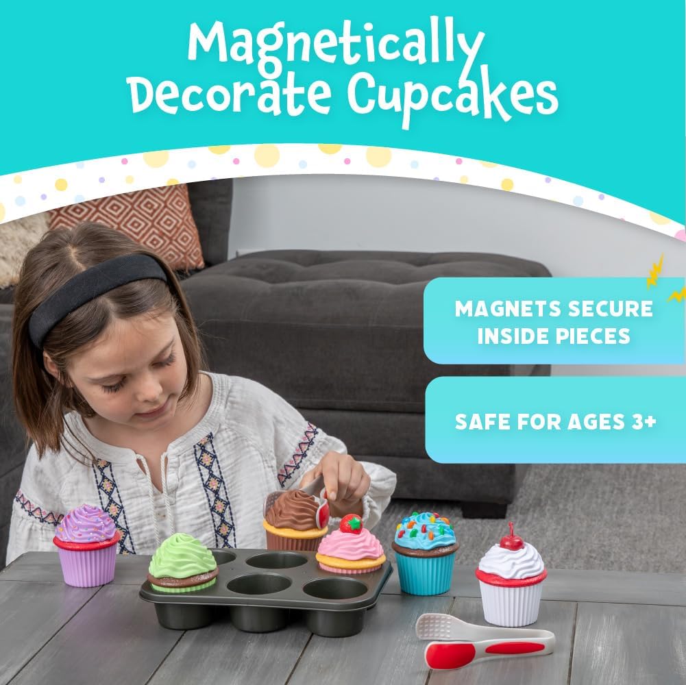 Magnetic Bake & Play Cupcake-Play Food-Tools 4 Teaching-Classroom Decor and More