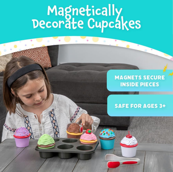 Magnetic Bake & Play Cupcake-Play Food-Tools 4 Teaching-Classroom Decor and More
