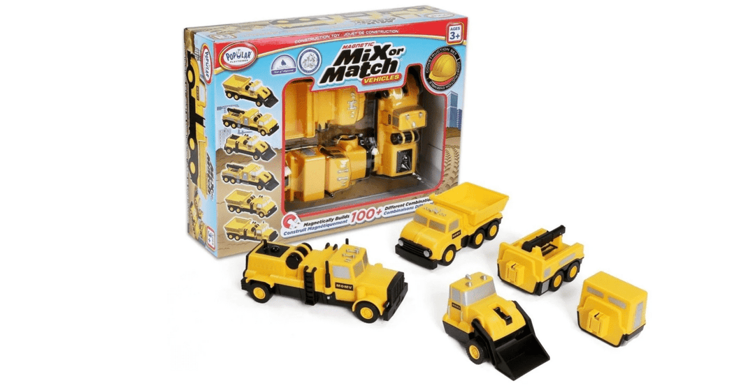 Mix or Match Vehicles Construction-Vehicles & Construction-Tools 4 Teaching-Classroom Decor and More
