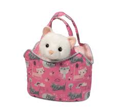 Purr-Fect Pals Sassy San with White Cat-Stuffed Animals & Plush-Tools 4 Teaching-Classroom Decor and More